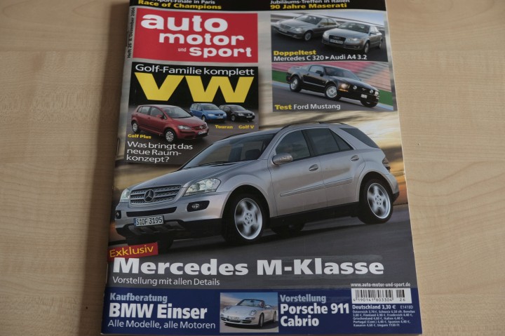 Deckblatt Auto Motor und Sport (26/2004)